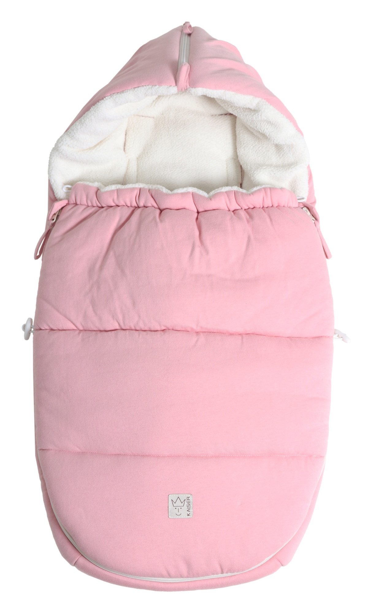 Kaiser Fußsack Jersey Hood Winter, Babyschalen Fußsack
