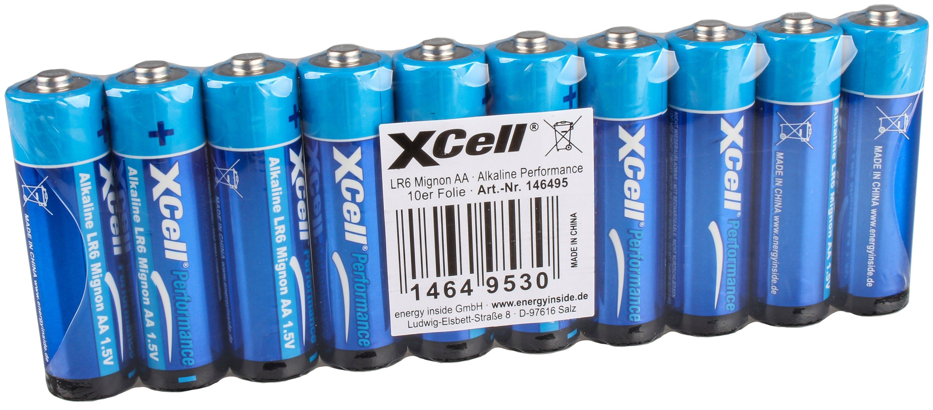 Alkaline Xcell Karton Mignon Batterie Akku 1,5V 100er XCell
