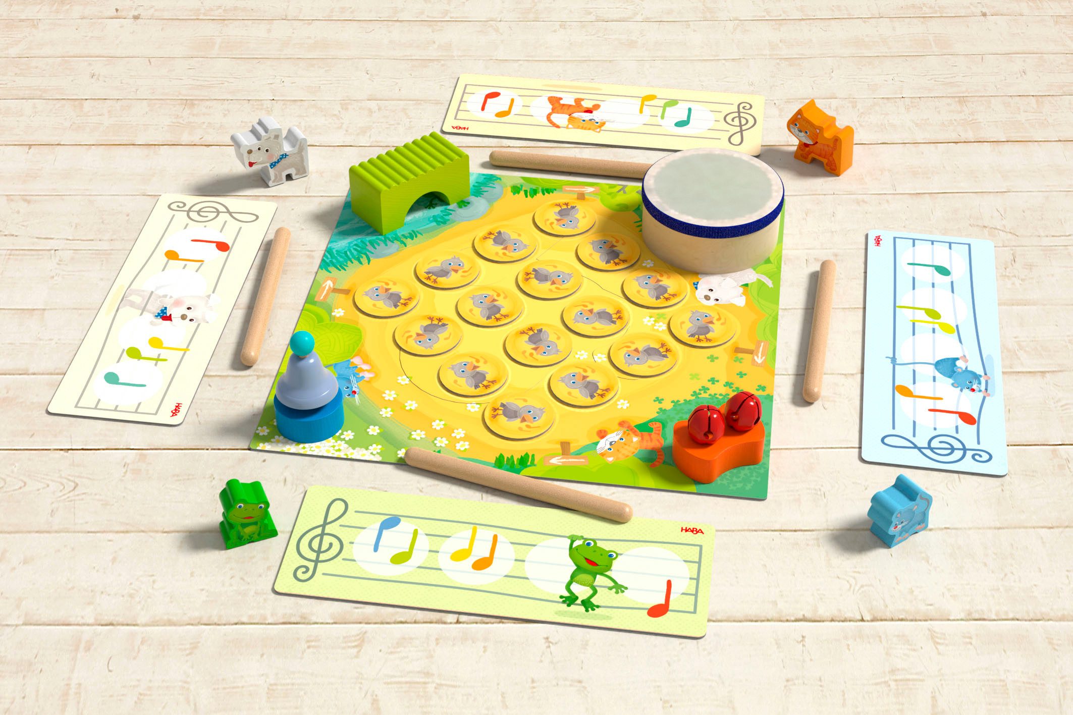 Haba Spiel Meine ersten Spiele - Klang-Spielesammlung Meine ersten Spiele, Kinderspiel, Made in Germany