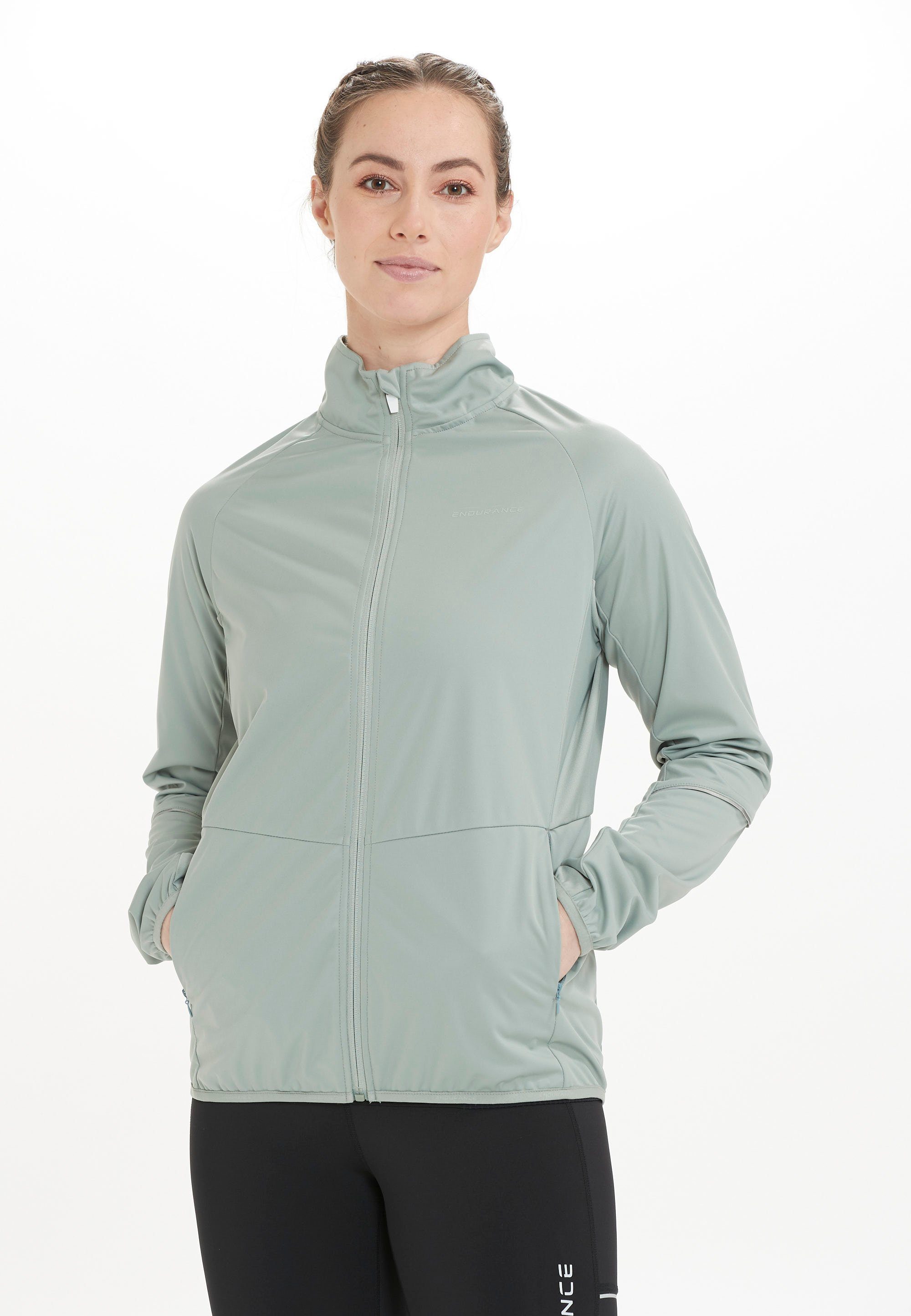 ENDURANCE Outdoorjacke Elving aus elastischem 4-Wege-Stretch-Material, Die  ideale Jacke für die nächste Lauftour von ENDURANCE