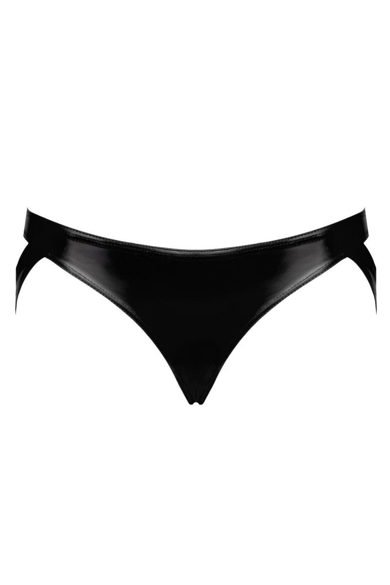 Noir Handmade String String in schwarz - S