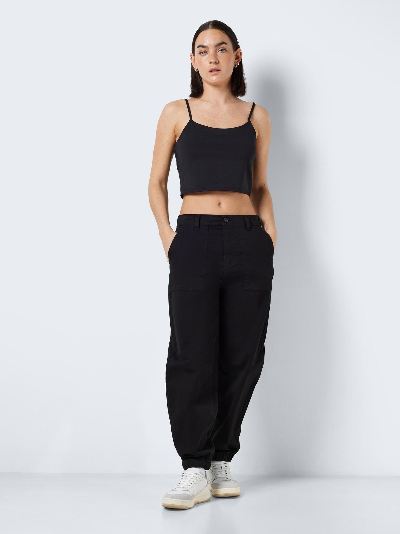 Noisy may Shirttop NMTERESA CROPPED S/L günstig online kaufen