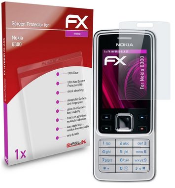 atFoliX Schutzfolie Panzerglasfolie für Nokia 6300, Ultradünn und superhart