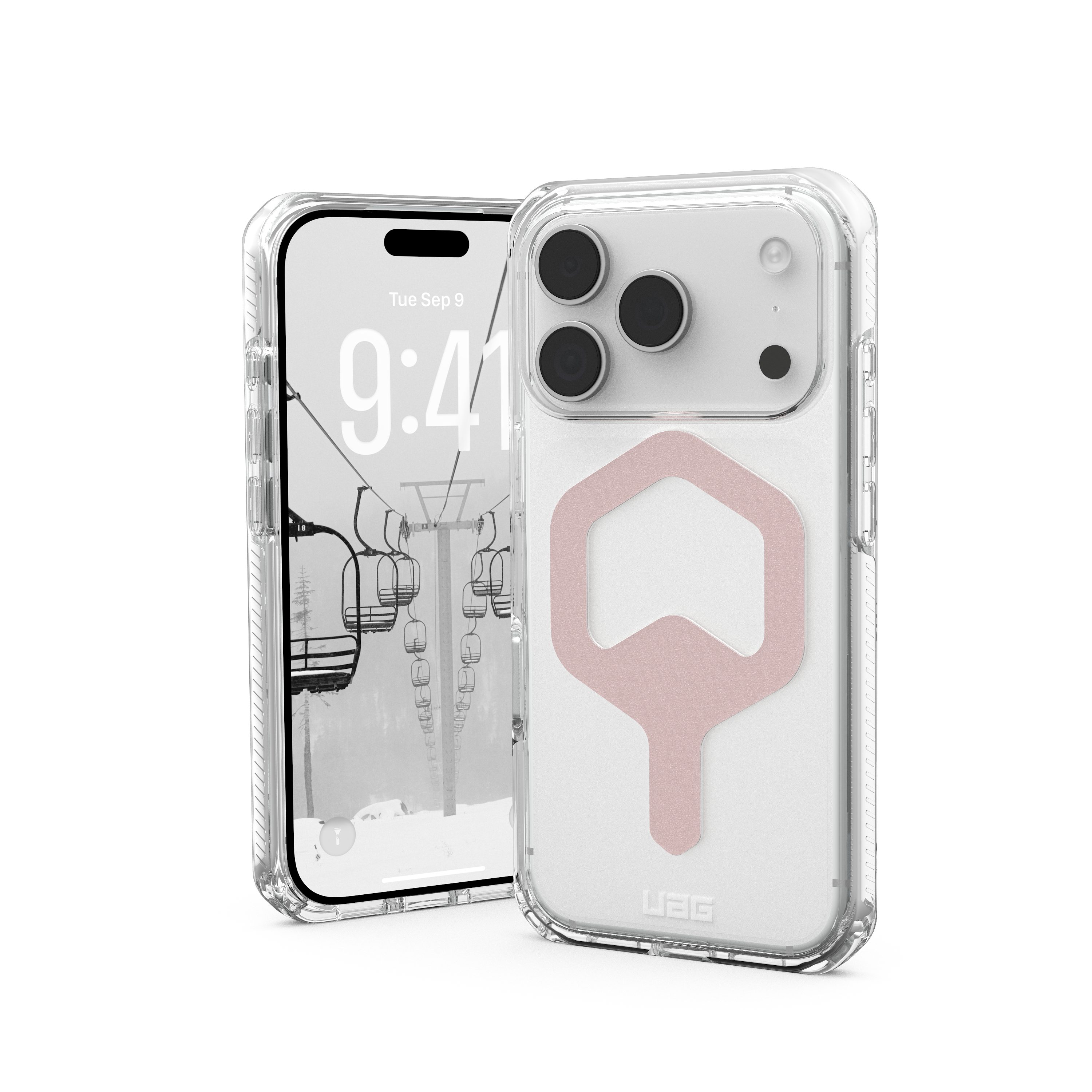 Urban Armor Gear Smartphone-Hülle Plyo - iPhone 18 Pro / iPhone 17 Pro MagSafe Hülle, [MagSafe optimiert, 4,9 Meter Fallschutz]