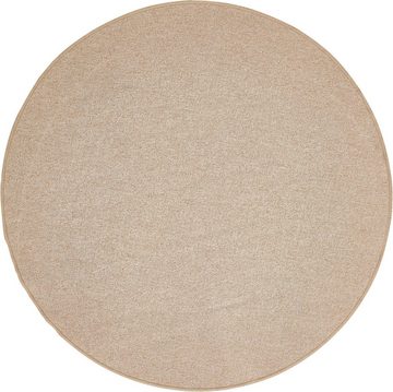 Teppich Luton, Andiamo, rund, Höhe: 5 mm, melierte Optik, ideal im Wohnzimmer & Schlafzimmer