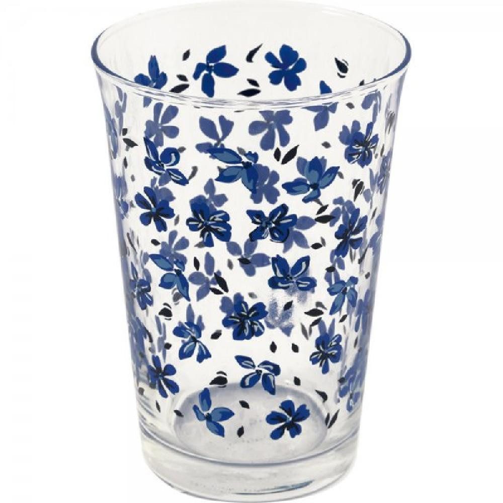 Greengate Leerglas Wasserglas Dahla White (300ml)