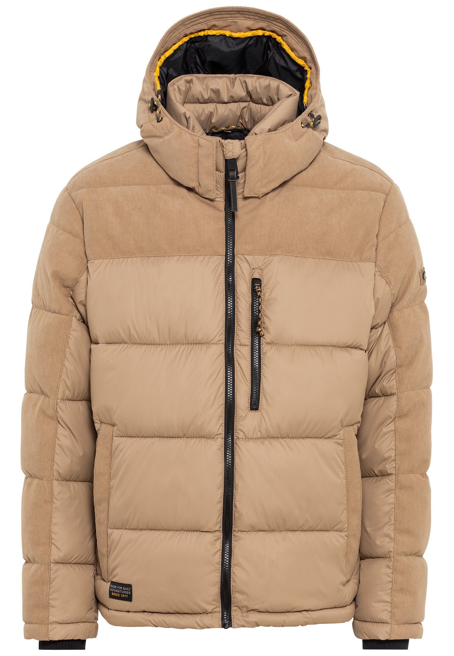 Steppjacke Steppjacke mit Cordbesatz