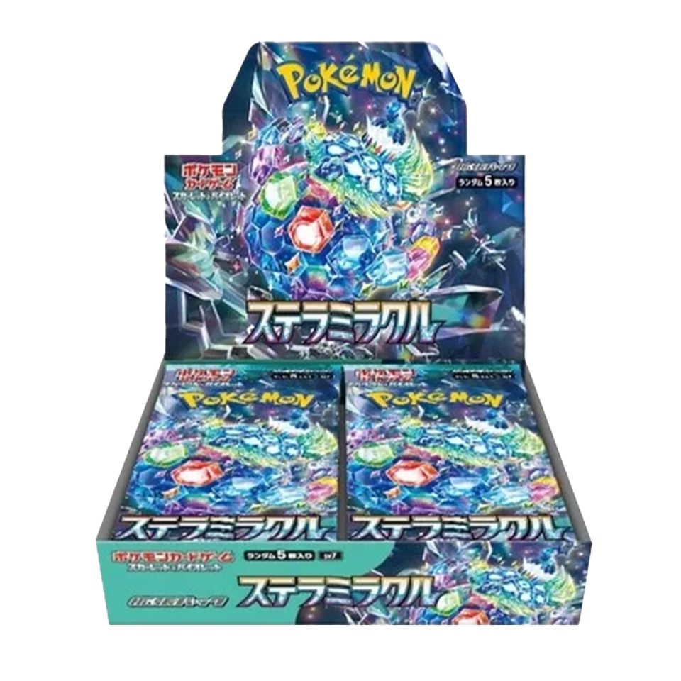 The Pokémon Company Sammelkarte Pokemon Stellar Miracle Booster Display SV7 Japanisch