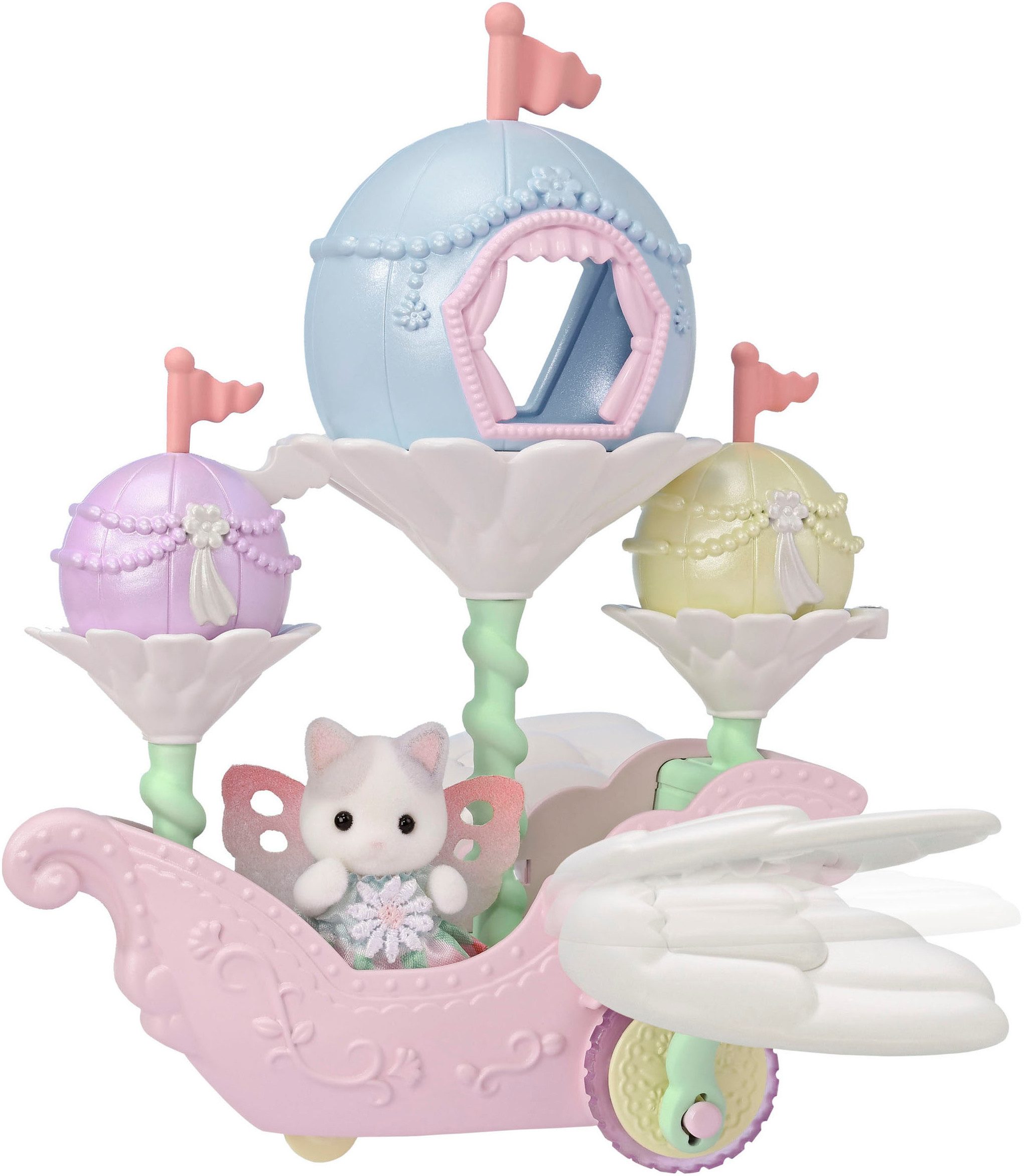 Sylvanian Families Spielwelt Magisches Ballonschiff mit Figur (5827)