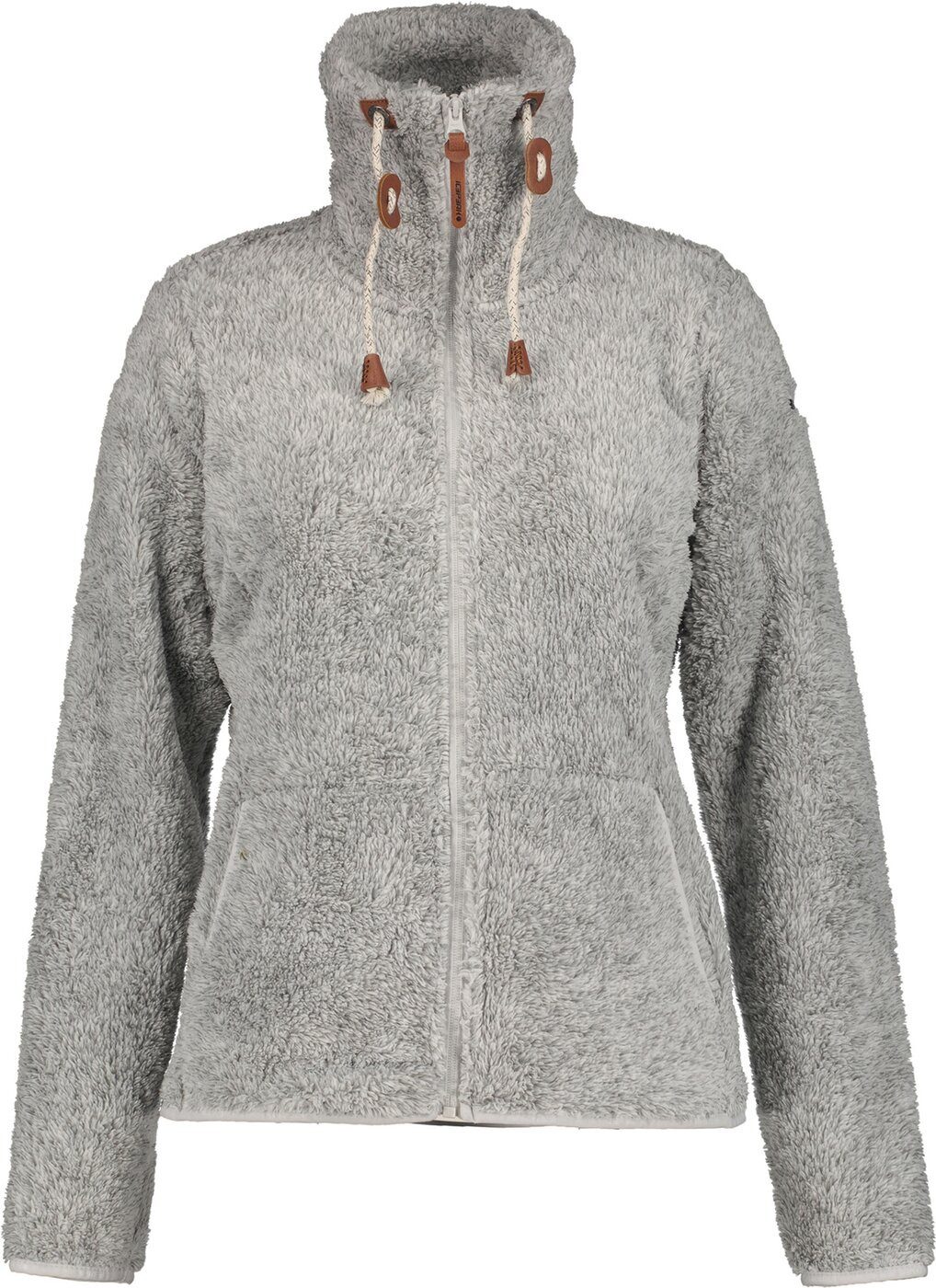 Icepeak Kapuzenfleecejacke ICEPEAK COLONY HELL GRAU günstig online kaufen