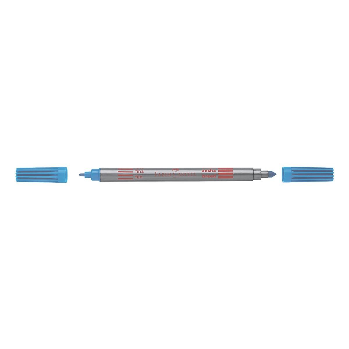 Faber-Castell Filzstift, (10-tlg), mit zwei unterschiedlichen Spitzen