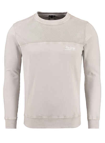 Key Largo Sweatshirt mit trendiger Markenstickerei