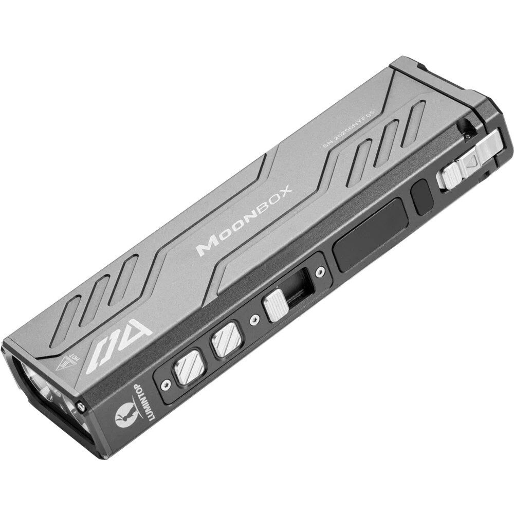 Lumintop Handleuchte Moonbox 4.0 Multifunktionslampe mit 1600 Lumen RGB Laser und UV Licht