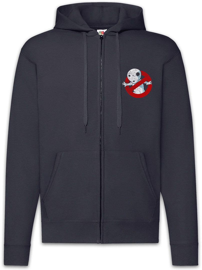 Sweatjacke Kodama Busters Zipper Hoodie 80s Geister Comic Ghost Geisterjäger