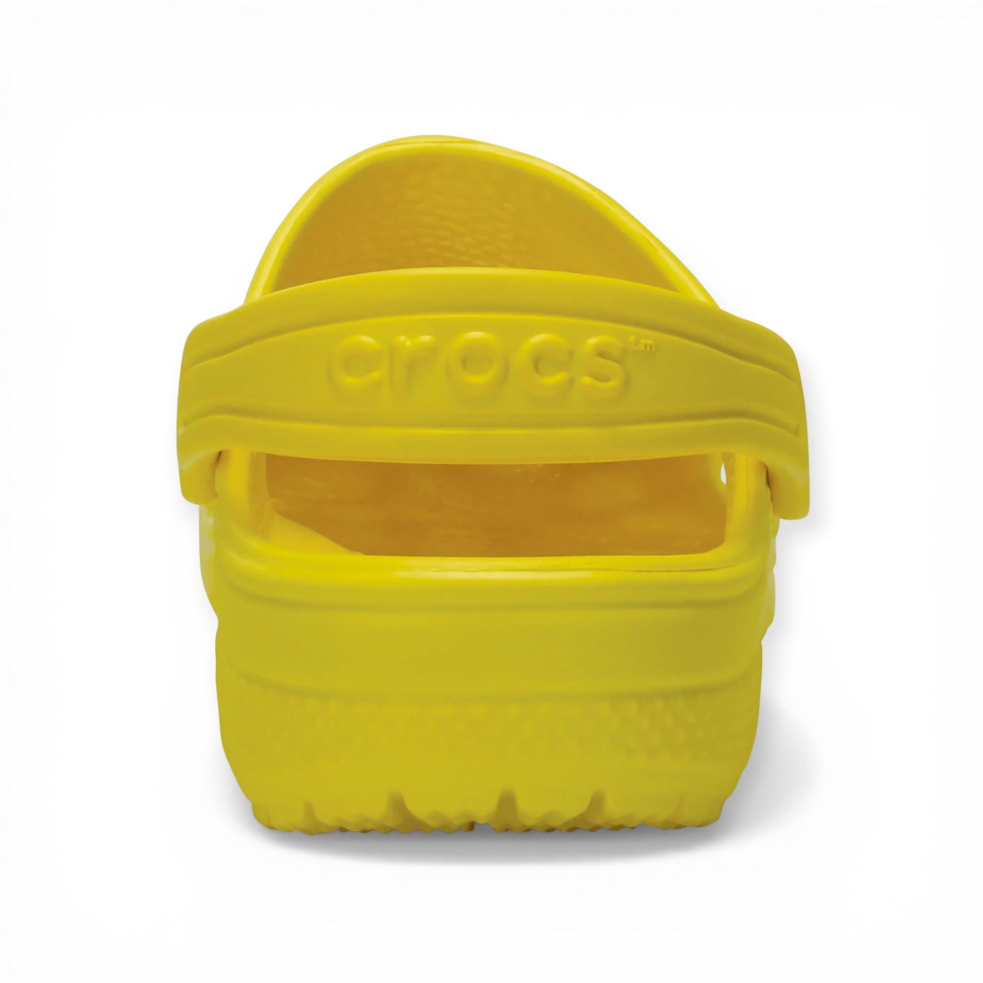 Crocs Sandale Classic Clog K zitronengelb Kinder Badeschuh