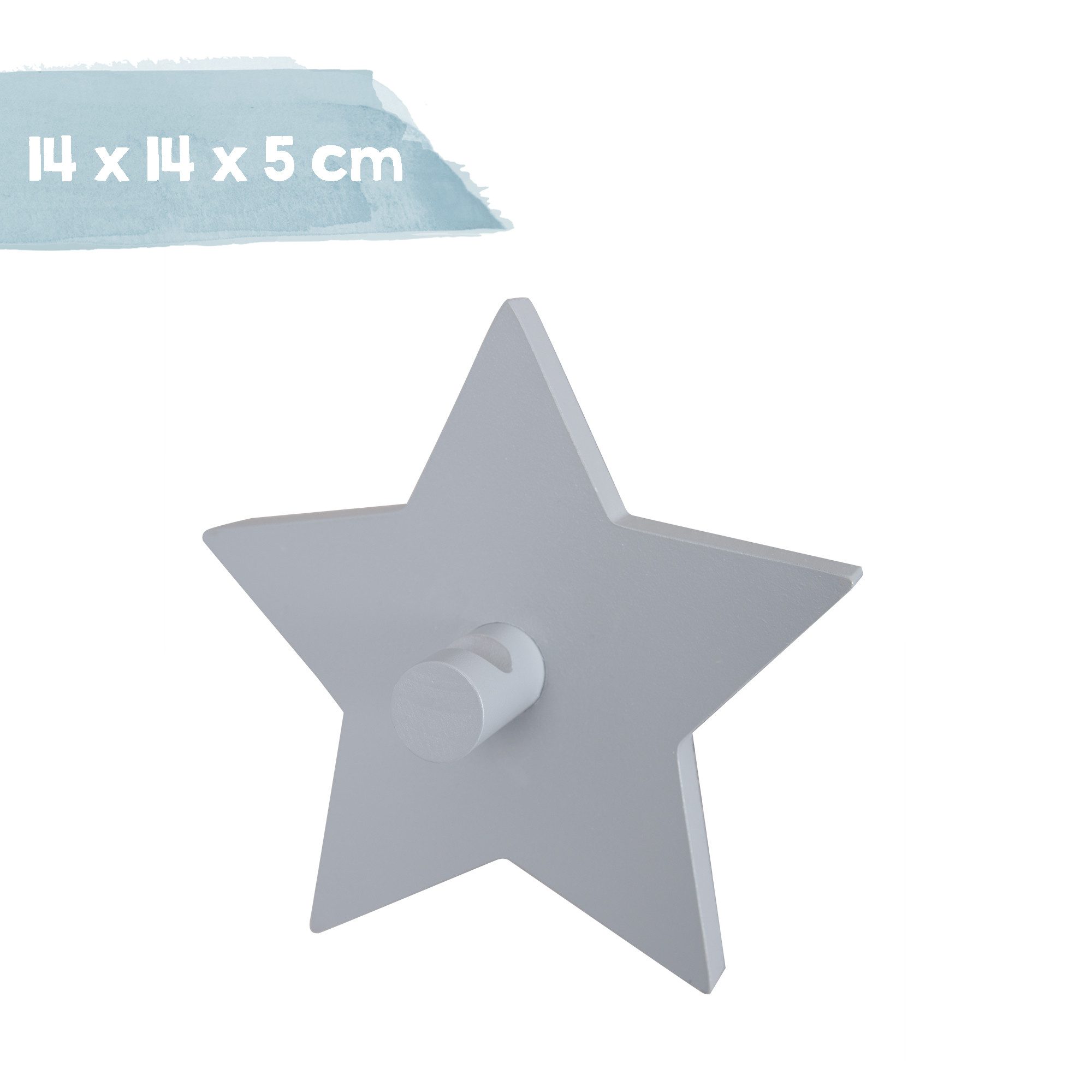 roba® Wandhaken Little Stars, Wandhacken 3er Set in Sternform günstig online kaufen