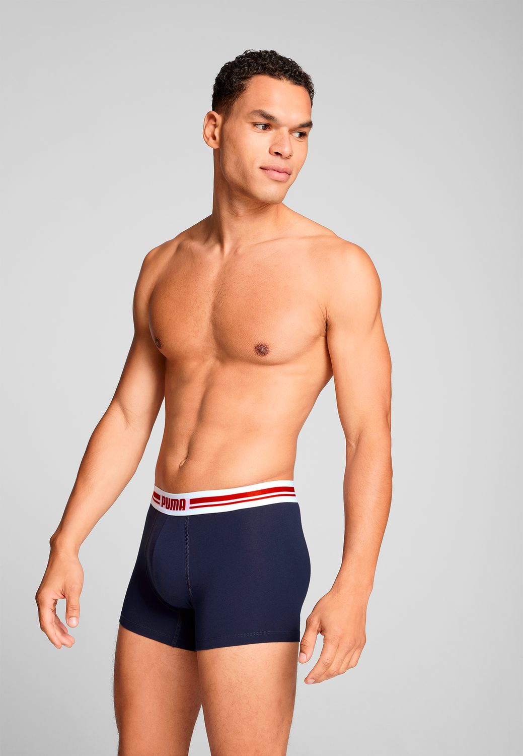 PUMA BODYWEAR Boxershorts Everyday Bodywear Boxers Placed Logo, Webgummibund