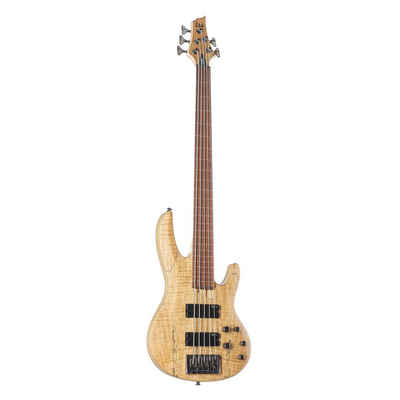ESP E-Bass, LTD B-205SM Fretless Natural Satin, LTD B-205SM Fretless Natural Satin - E-Bass