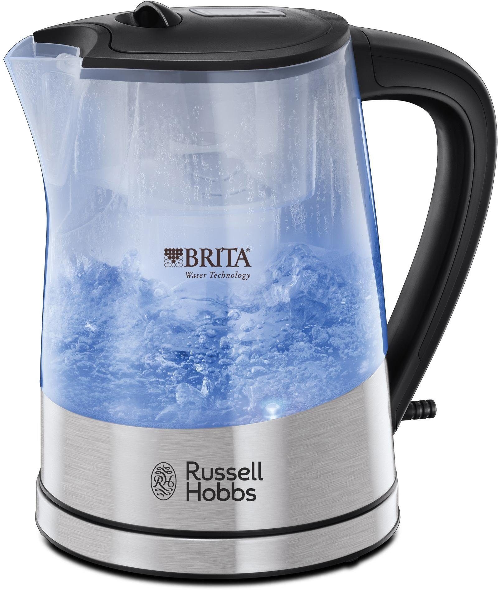 RUSSELL HOBBS Wasserkocher WK 22850-70, 1,5 l, 2200 W, mit Brita Maxtra Filterkartusche