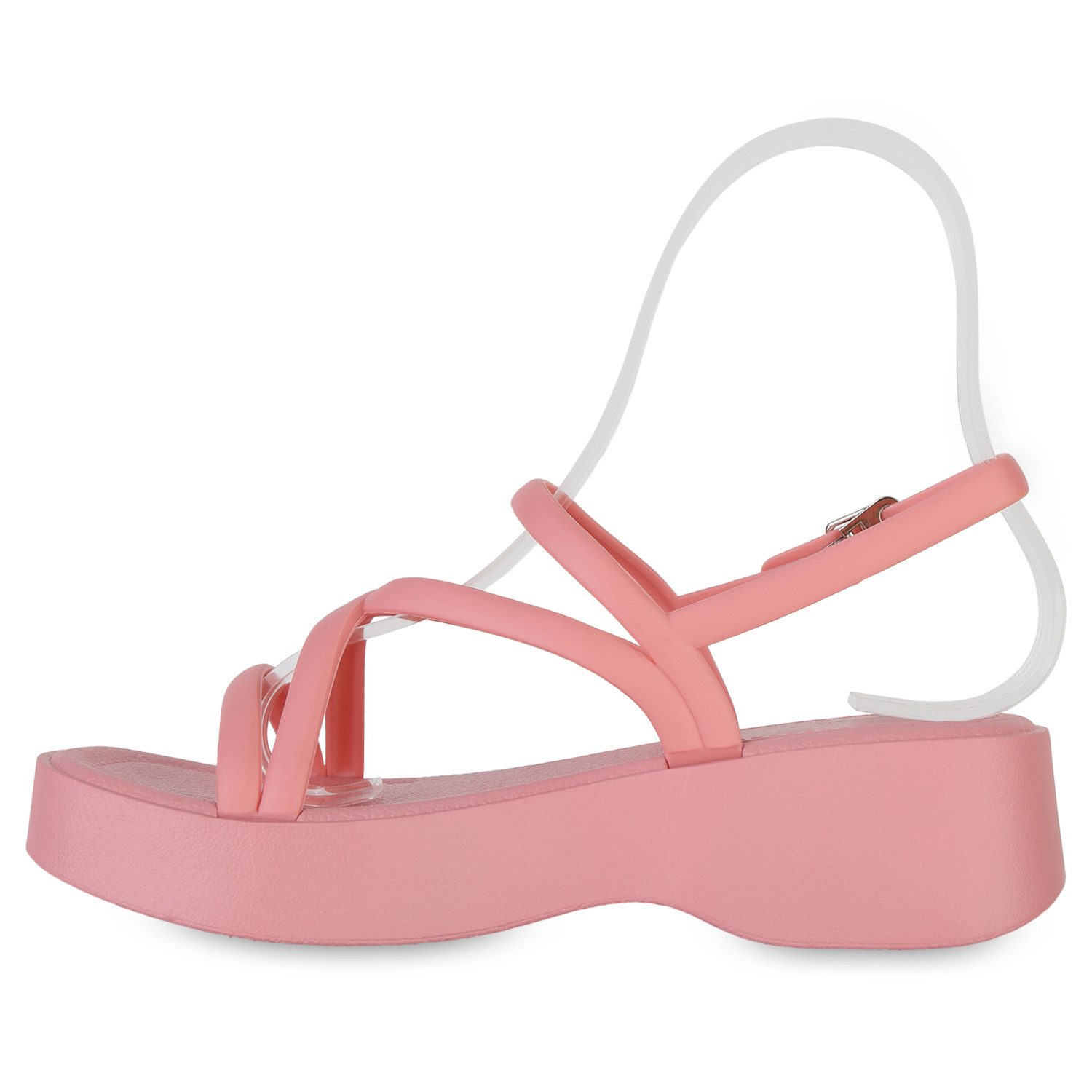 VAN HILL 841596 Plateausandaletten Schuhe günstig online kaufen