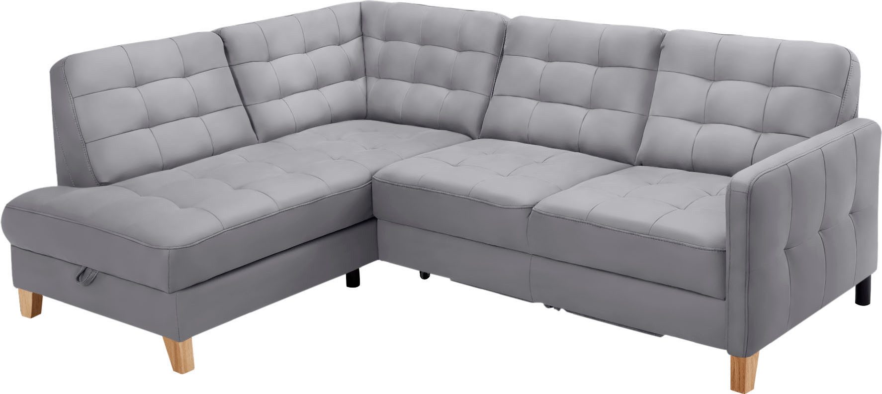 Bettkasten, vielen sofa wahlweise fashion Elio, - mit und Bezugsqualitäten Bettfunktion exxpo Ecksofa in