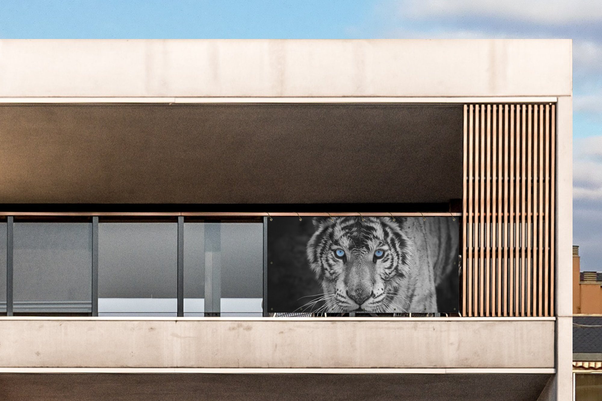 MuchoWow Balkonsichtschutz Tiere - Tiger - günstig online kaufen