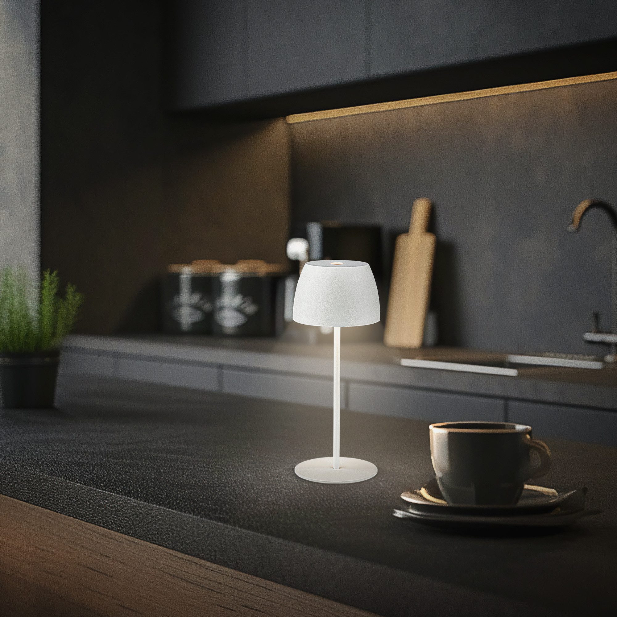 Briloner Leuchten Tischleuchte Akku Tischlampe dimmbar günstig online kaufen