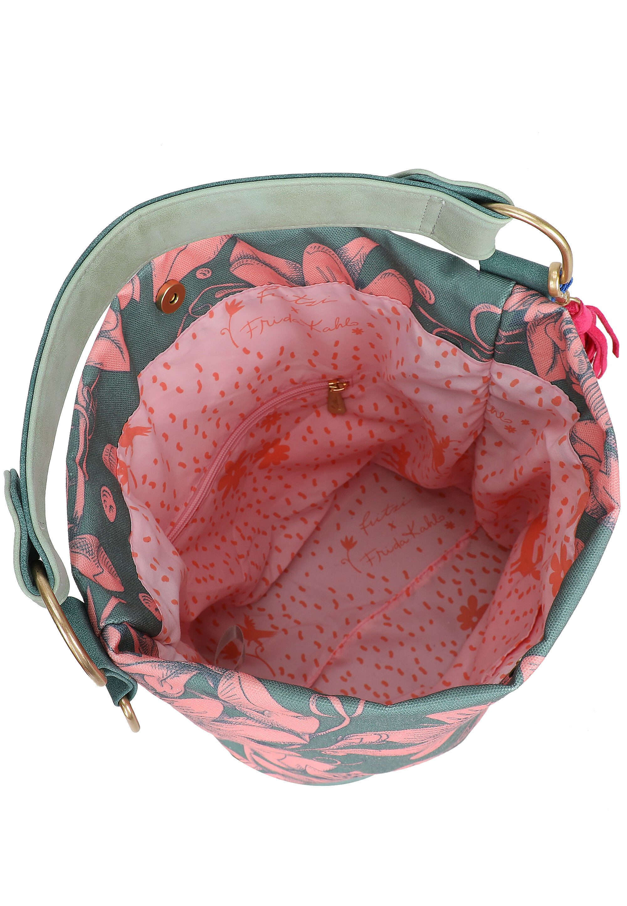 Fritzi aus Preußen Umhängetasche Fritzi x Frida Kahlo, mit Blumenprint