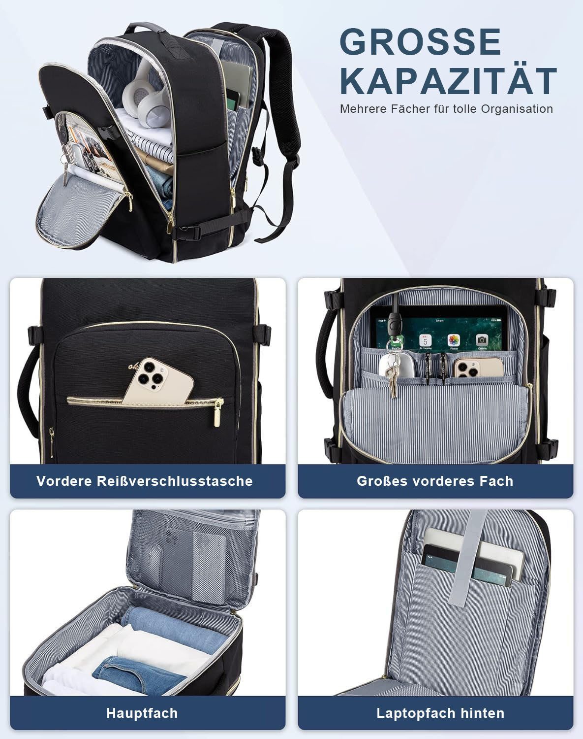 MODFU Reiserucksack Laptoprucksack Rucksäcke Freizeitrucksack (3 günstig online kaufen