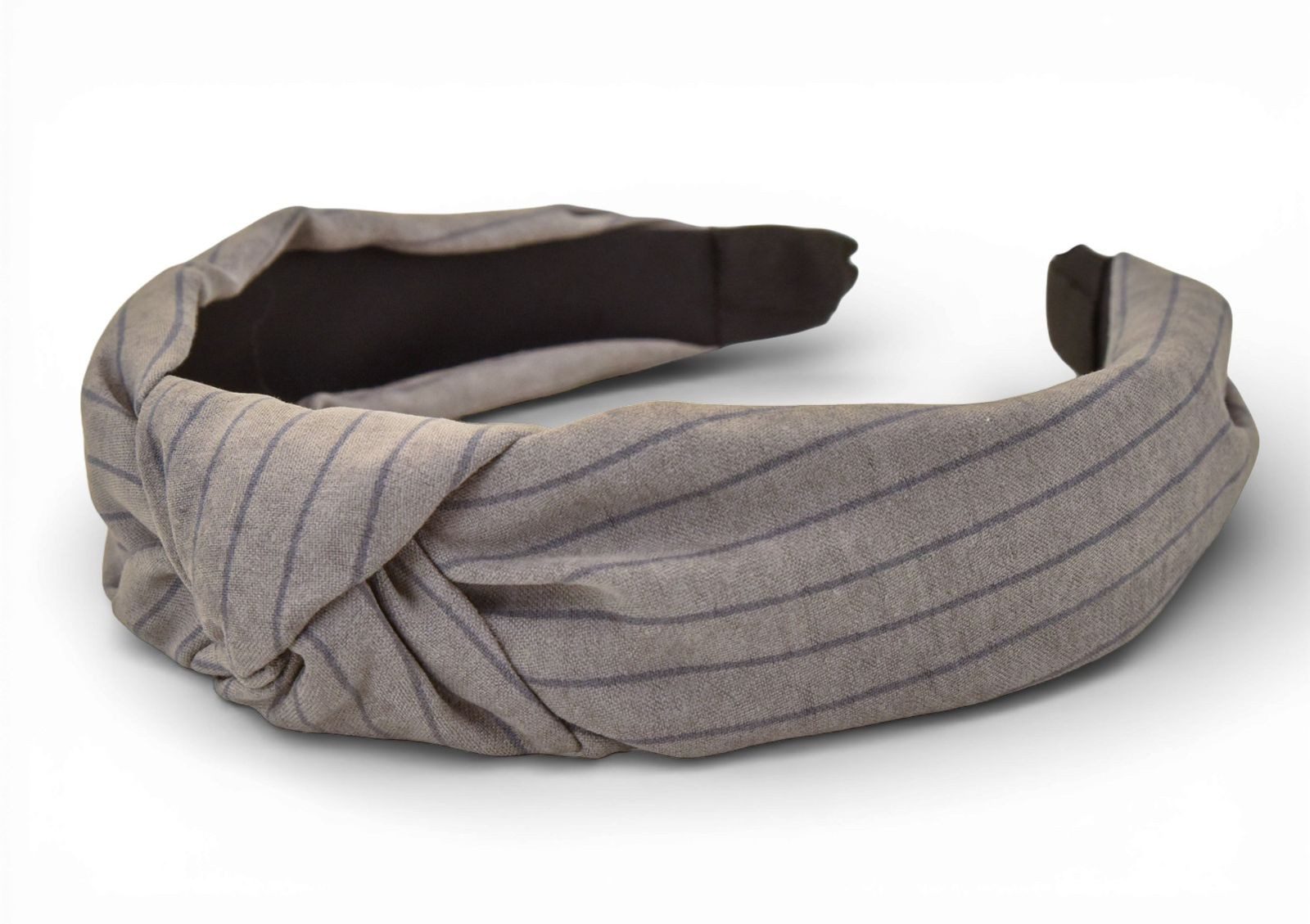 styleBREAKER Haarband, 1-tlg., Haarreif Gestreift mit Twist Knoten