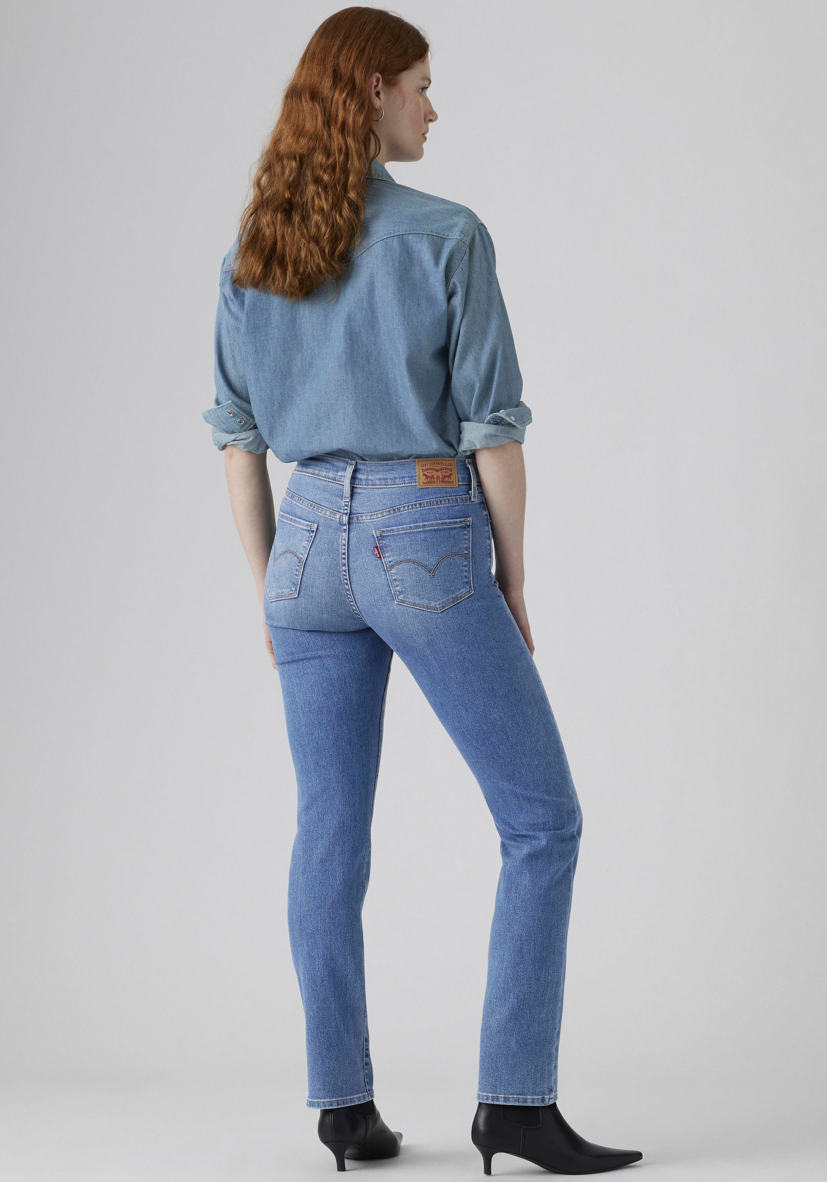 Levi's® Gerade Jeans 314 Shaping Straight mit Stretch