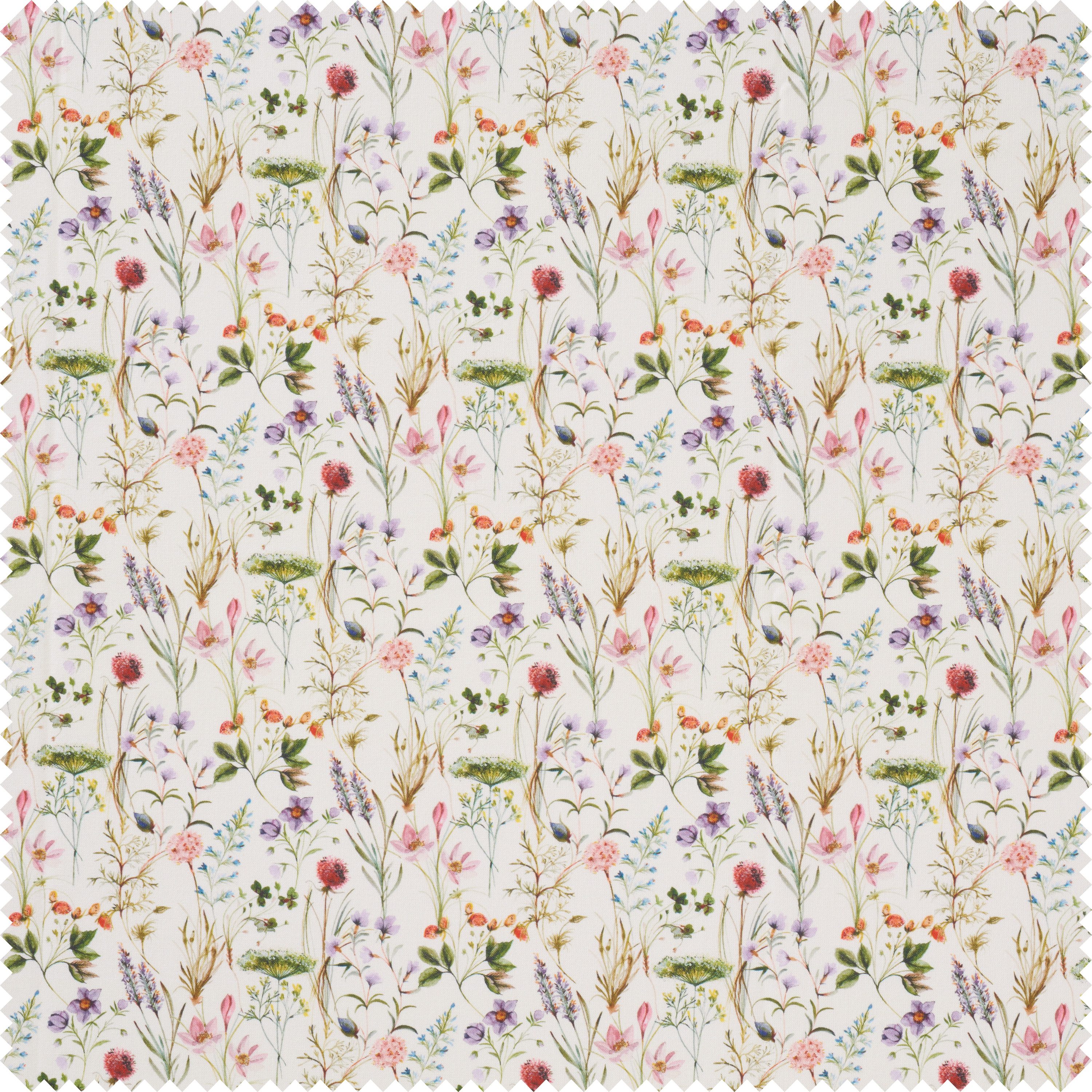 Westfalenstoffe Stoff Baumwoll-Stoff Florenz Blumenwiese, 150 cm, Meterware