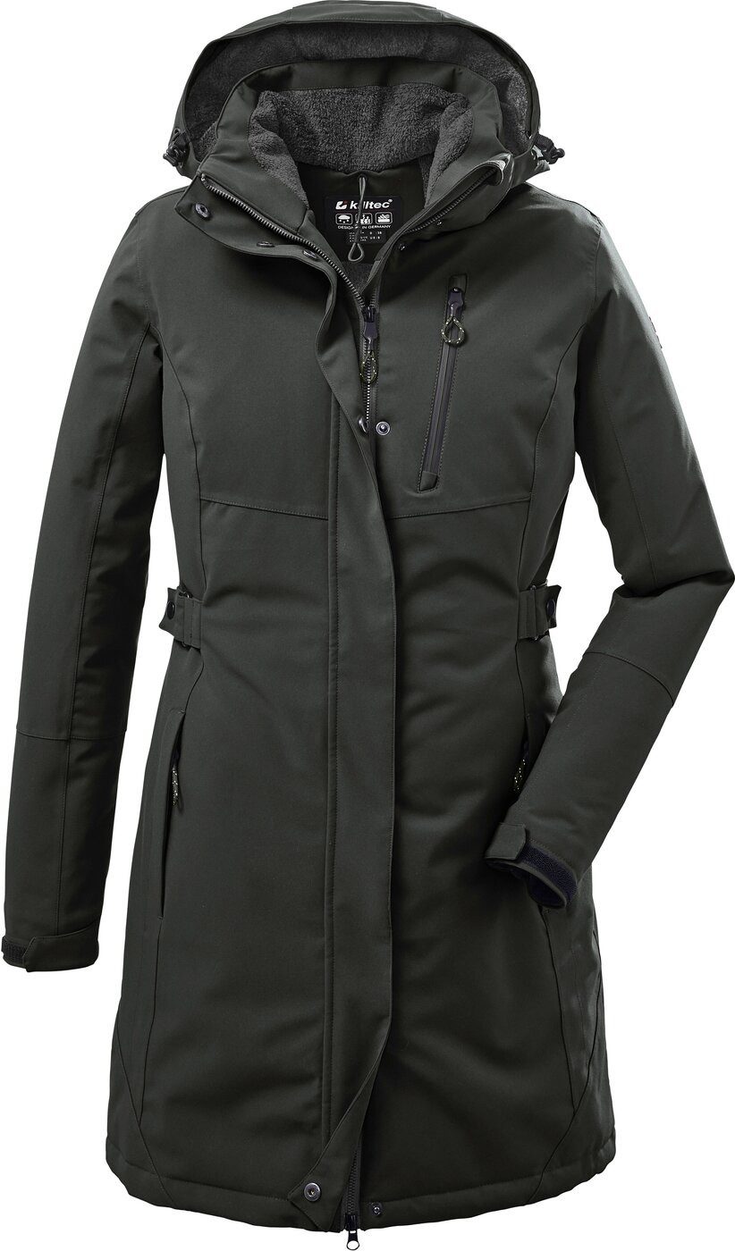 Killtec Parka "KOW 165 WMN PRK", Wasser- und winddichter Parka mit Teddyfle günstig online kaufen