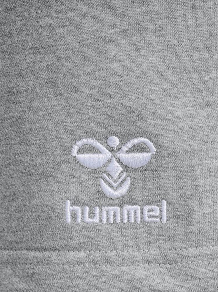 hummel Sweatshorts Freizeithose hmlGO 2.0 (Bio-Baumwolle) kurz grau Damen – Bild 3 von 5