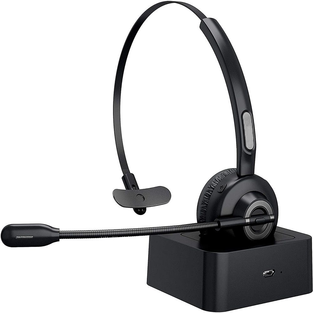 Funk-Kopfhörer Jormftte Headset Bluetooth Kabelloses Headset,Mono