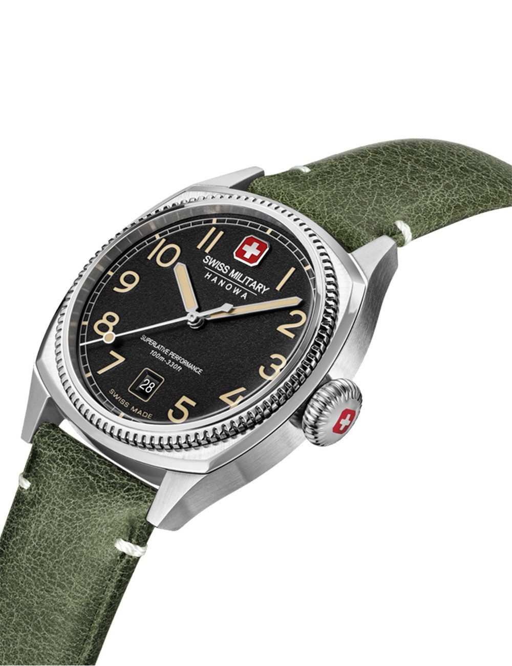 Swiss Military Hanowa Quarzuhr Swiss Military Hanowa SMWGB0003703 Herrenuhr Condor 41mm 10ATM Swiss Military Hanowa SMWGB0003703 Herrenuhr Condor 41mm 10ATM