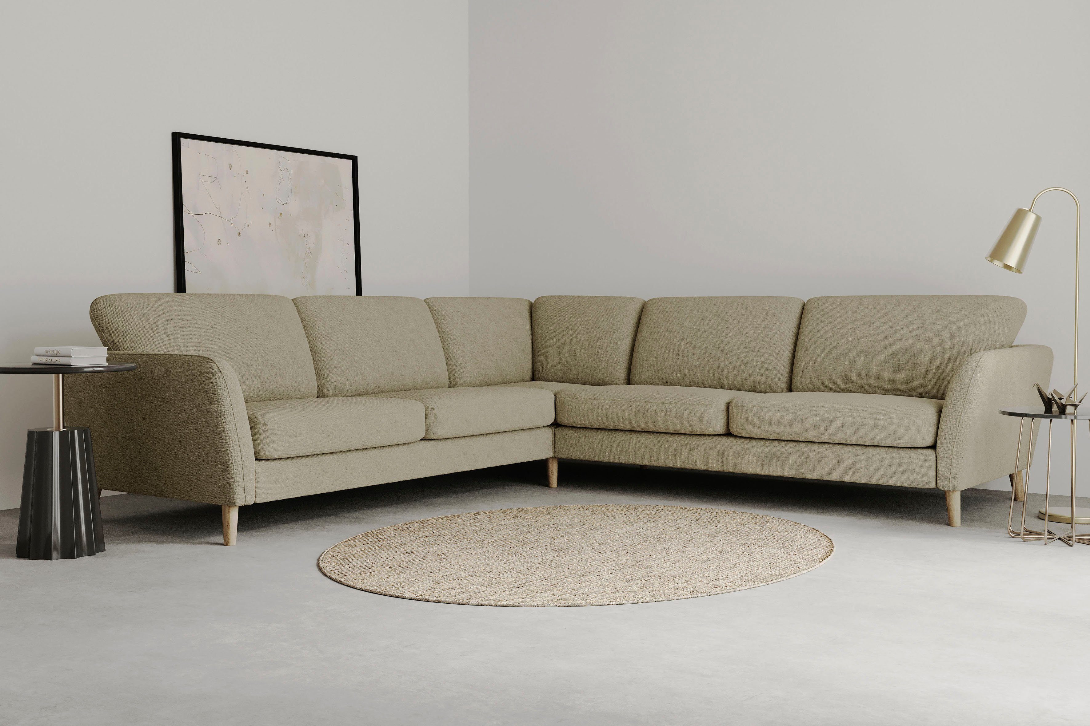 Home affaire Ecksofa MARSEILLE 278/278 cm, günstig online kaufen