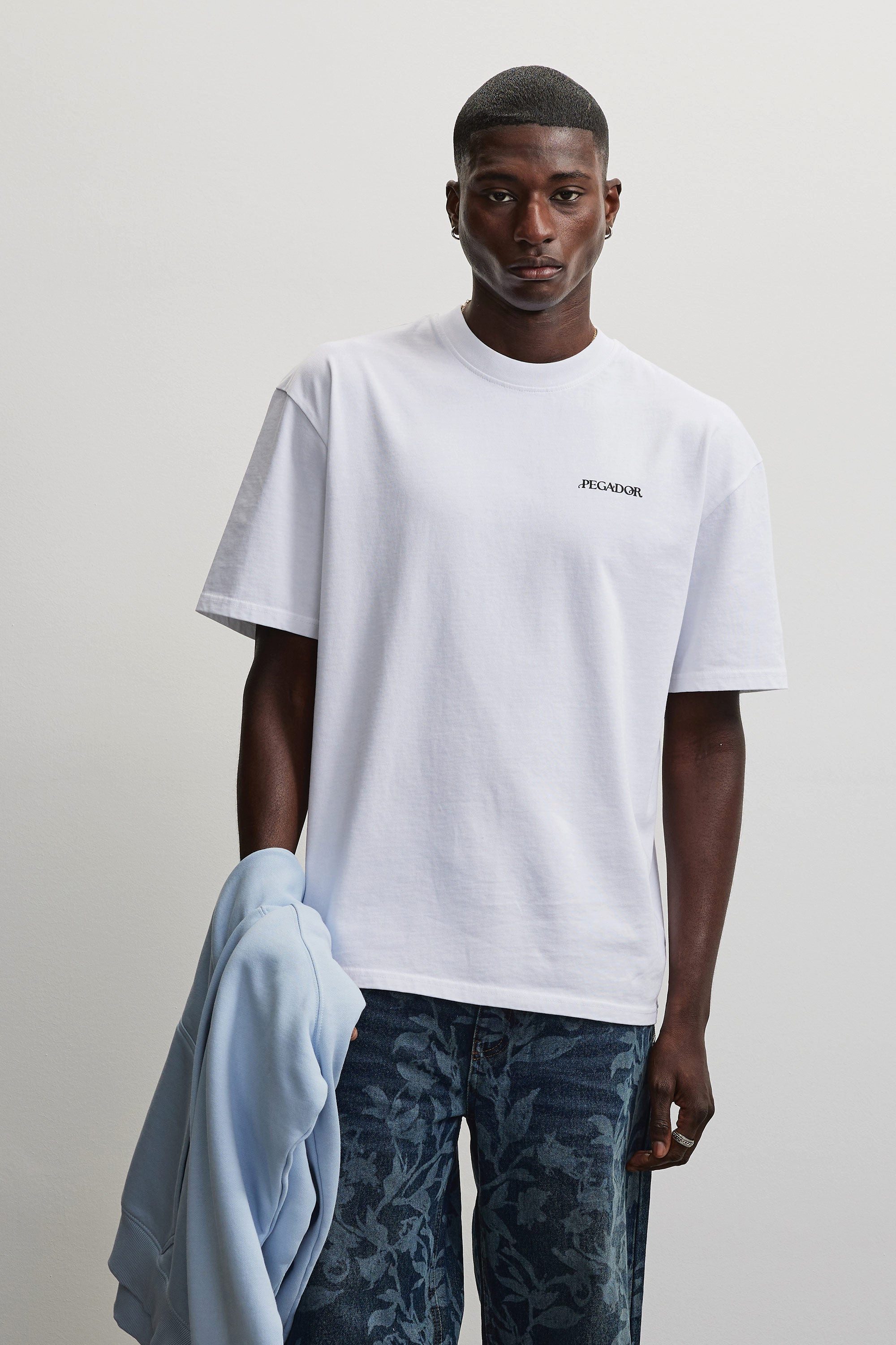 PEGADOR Rundhalsshirt MILES OVERSIZED TEE