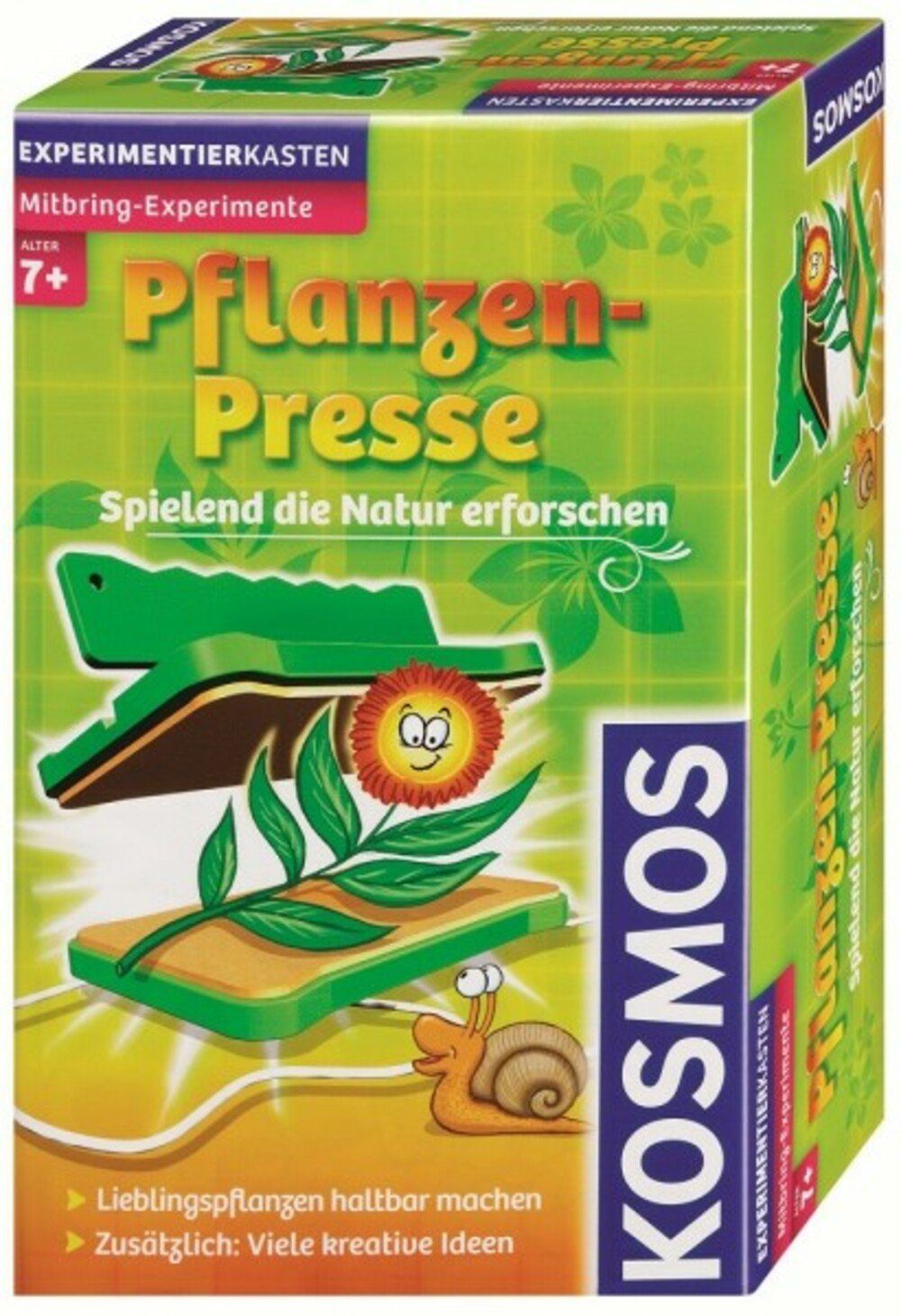 Experimentierkasten Pflanzenpresse