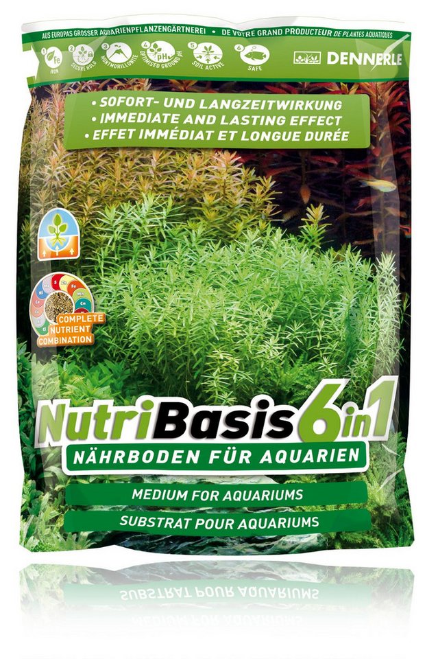 Thumbnail - DENNERLE Aquarien-Substrat Dennerle NutriBasis 6in1 4,8 kg