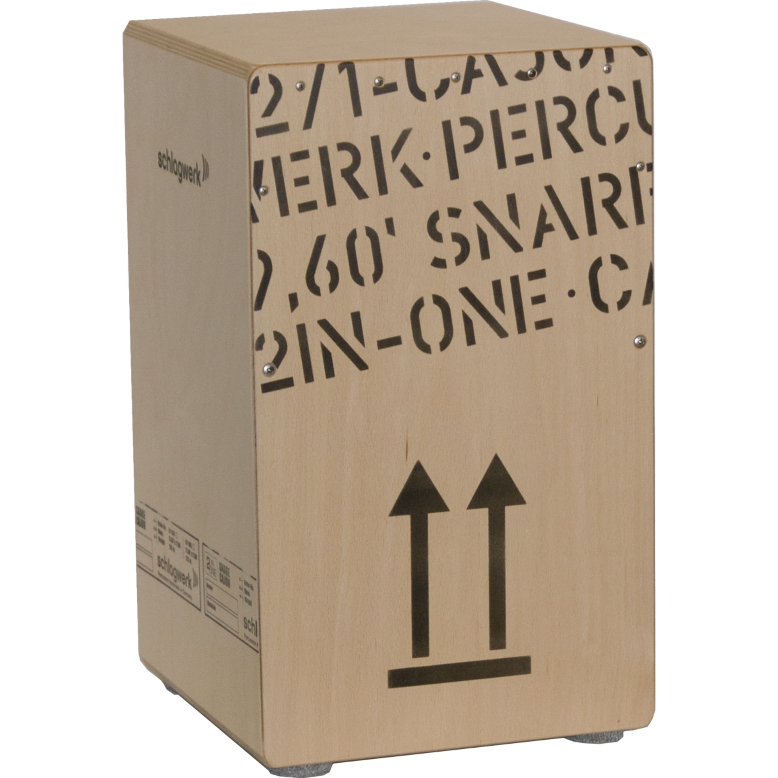 Schlagwerk Cajon,"2InOne" Snare Cajon CP 404, Percussion, Cajons, "2InOne" Snare Cajon CP 404 - Cajon