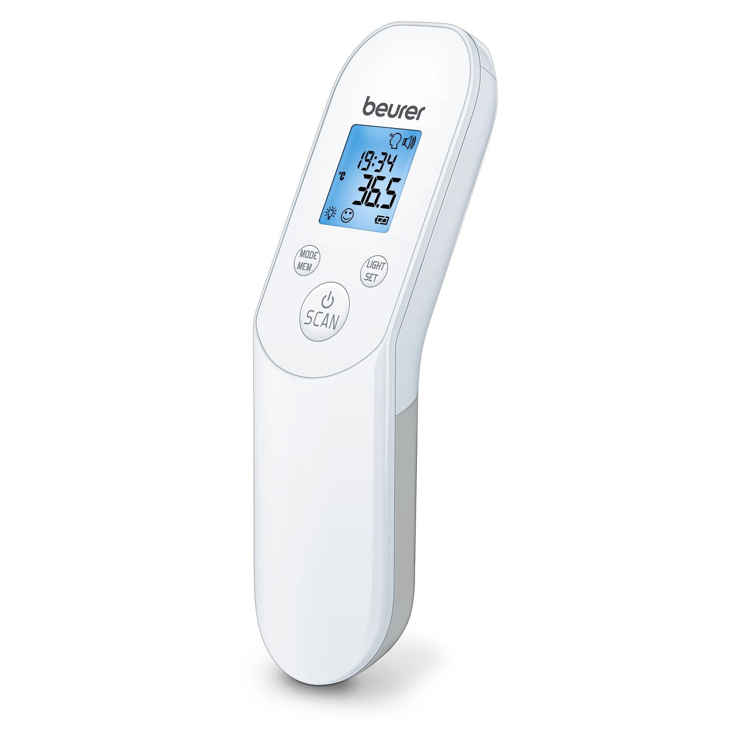 BEURER Infrarot-Fieberthermometer Beurer kontaktloses Fieberthermometer FT 85