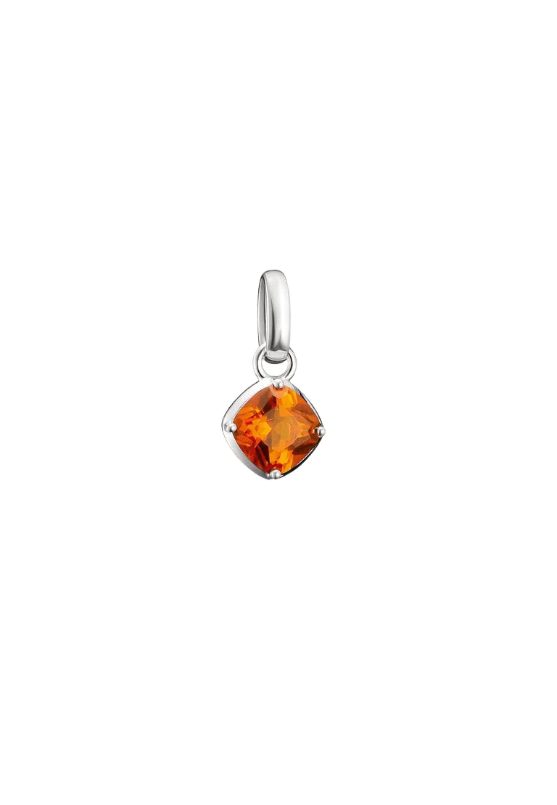 THOMAS SABO Kettenanhänger Silber Charm Anhänger Geburtsstein Oktober Connect (Set)