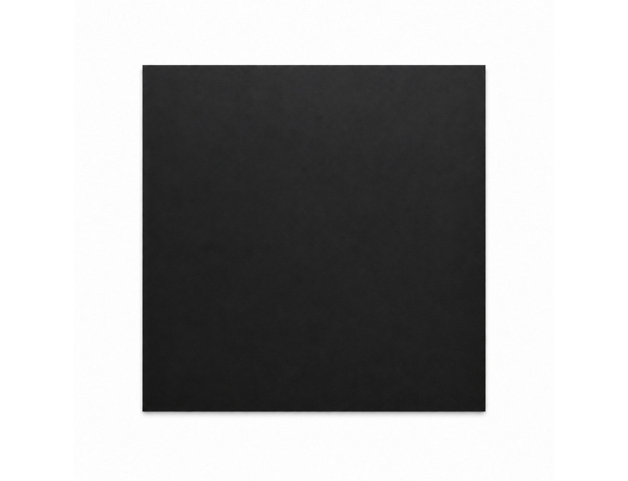 Hanseatic Bodenschutzplatte für Kaminöfen Quadrat 100 Stahl, 1-St., Stahl-Quadrat, 100 x 100 cm, 2mm Stärke, schwarz, zum Funkenschutz
