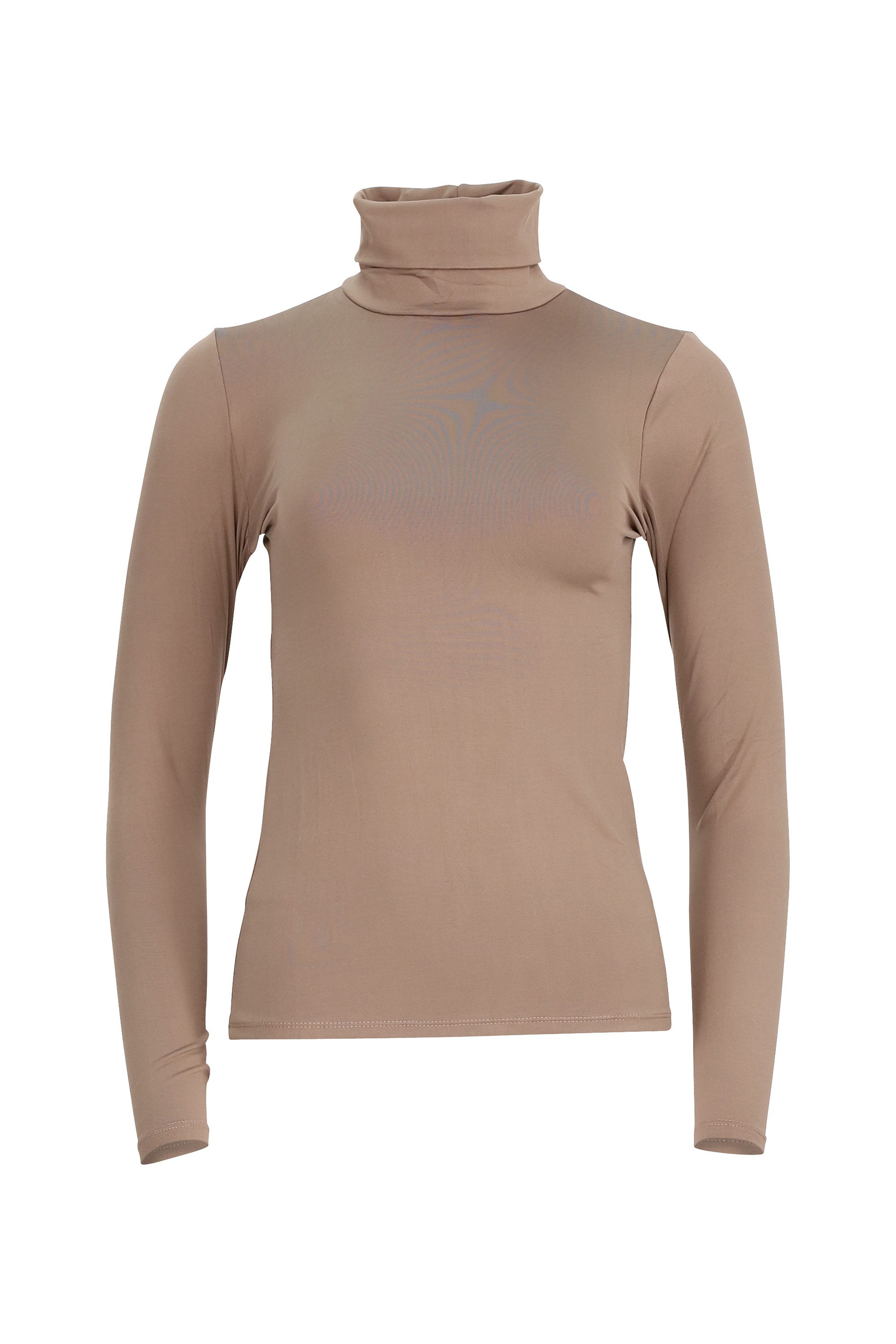 Rollkragenshirt Thermo Langarmshirt mit Rollkragen 3253