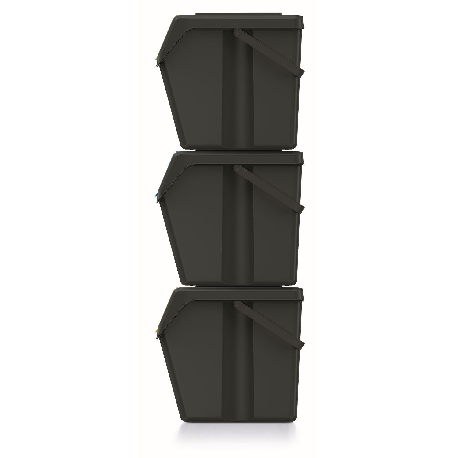 Keden Mülltrennsystem, Mülltrennungsbehälter Recycling 3x25L Set