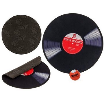 Fußmatte Schallplatte Vinyl Fußmatte mit ca. 60cm Durchmesser, Out of the Blue