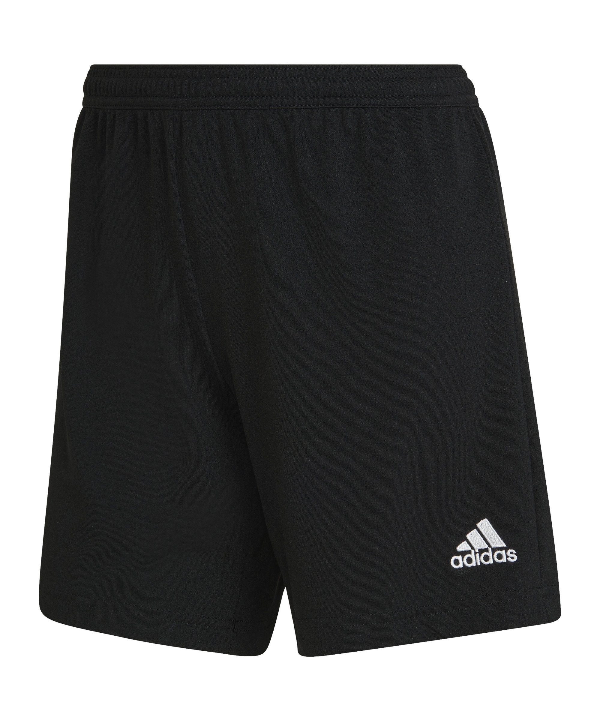 adidas Performance Sporthose 22 schwarzweiss Short Damen Entrada