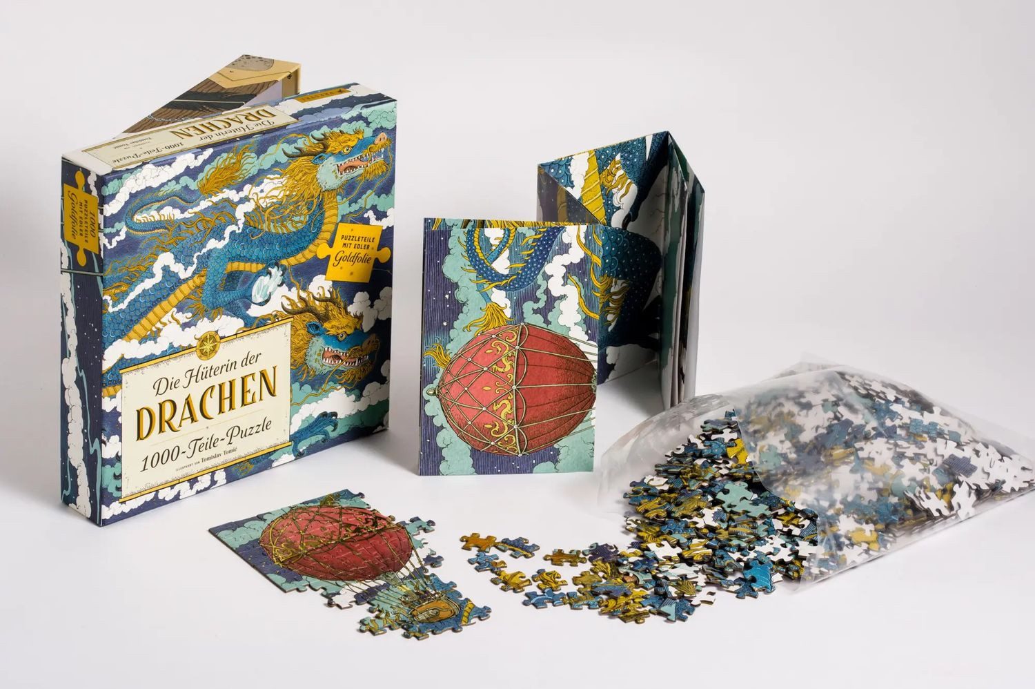 Prestel Verlag Puzzle Die Hüterin der Drachen Puzzle, 1000 Puzzleteile