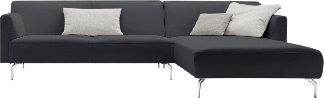 296 Optik, in Breite hs.446, sofa minimalistischer, Ecksofa schwereloser cm hülsta